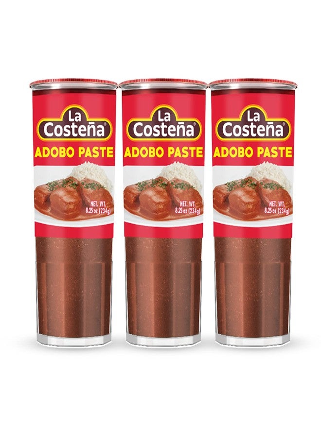 La Costeña Adobo Paste - Adobo Seasoning with Guajillo Chiles - Mexican Food, Enchilada Sauce, Taco Seasoning, BBQ, Fajita, Carne Asada, Birria, Chipotle Sauce, Chicken Marinade - 8.25oz, 1 Pack - Image 2