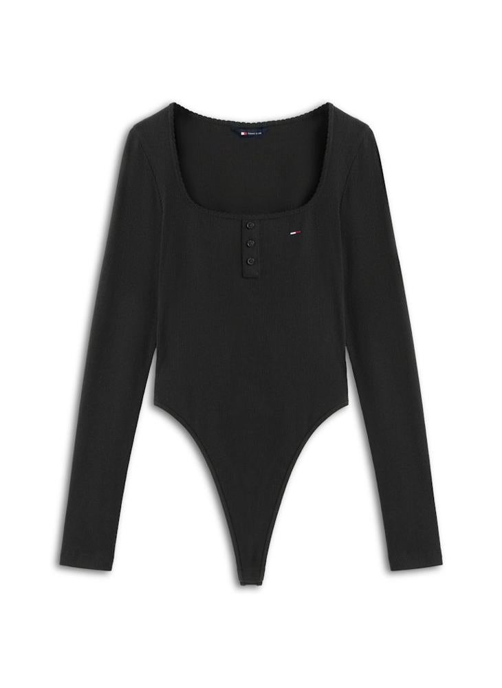 تومي جينز بودي سوت بقاعدة بشعار - Image 5