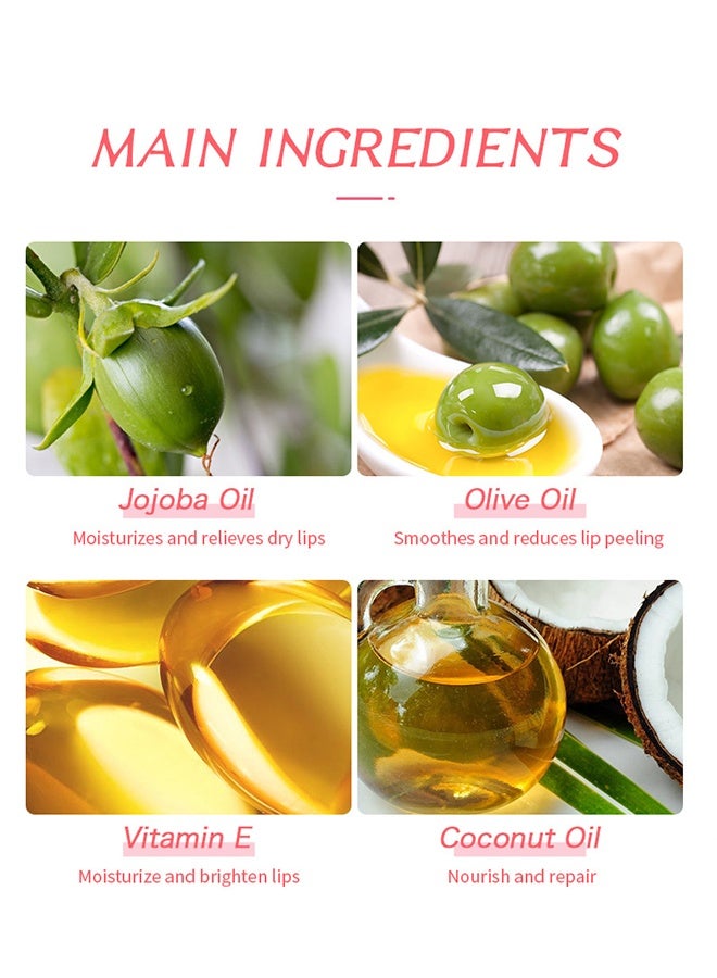 Mixiu Scru Cream-2PCS Lip Magic Lighten Scrub Cream, Dark Black Lip Removal Exfoliation Pigmentation, Fade Dull Pink Lip Balm Brighten, Anti-Crack Moisturizing, Smooth Lips, Gentle Exfoliator For Chapped And Dry Lips - Image 3