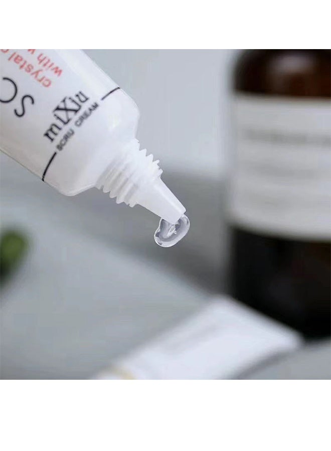 Mixiu Scru Cream-2PCS Lip Magic Lighten Scrub Cream, Dark Black Lip Removal Exfoliation Pigmentation, Fade Dull Pink Lip Balm Brighten, Anti-Crack Moisturizing, Smooth Lips, Gentle Exfoliator For Chapped And Dry Lips - Image 4