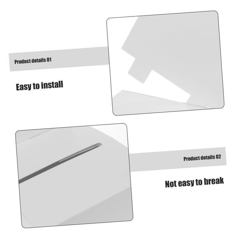 12 Pcs Donation Ballot Box for Fundraising Secure Raffle Box for Parties Graduation Events - Image 5