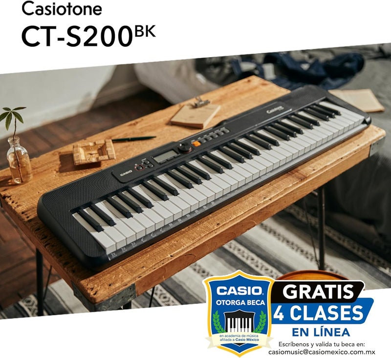 Casio Casiotone 61-Key Portable Keyboard for Beginners - Image 2