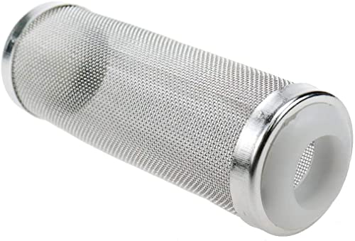 Xiaoyztan Aquarium Filter Cover,0.63 Inch / 16mm Stainless Steel Aquarium Filter Intake Cover,Shrimp Filter Guard Metal Fish Tank Filter Intake Strainer,Pack of 1 - Image 1