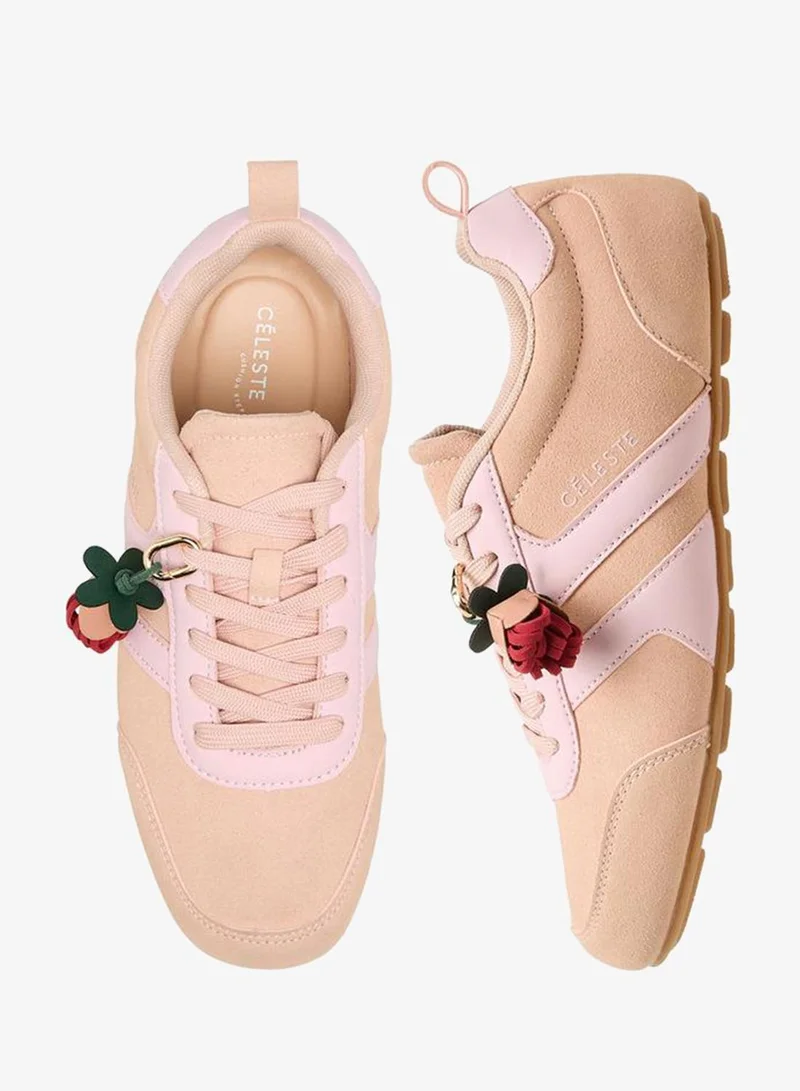 سيليست Women Lace-Up Ankle Sneakers
