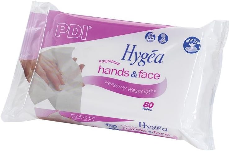 Hygea Hands Face Wipes 80