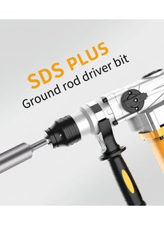 SYOSI Ground Rod Driver for SDS and SDS Plus, Drives 5/8" and 3/4" Ground Rods  - Image 4