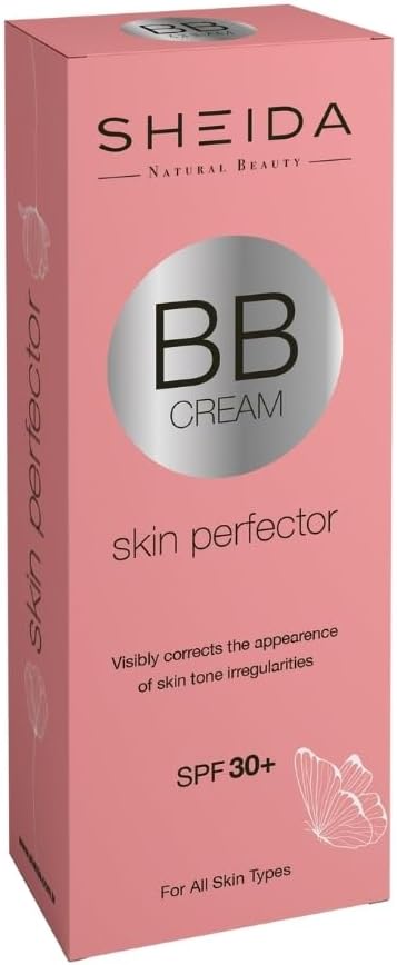 SHEIDA BB Creme Tinted Day Cream with SPF 30 24h Moisture and Skin Optimiser for an Even Complexion Enriched with Vitamin E C Multifunctional Care with Sun Protection Medium One Size - Image 2