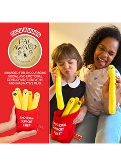 WHAT DO YOU MEME? Emotional Support Fries - The Cuddly Plush Comfort Food - French Fry Stuffed Animals, Cool Stuff By Emotional Support Pals  - Image 4