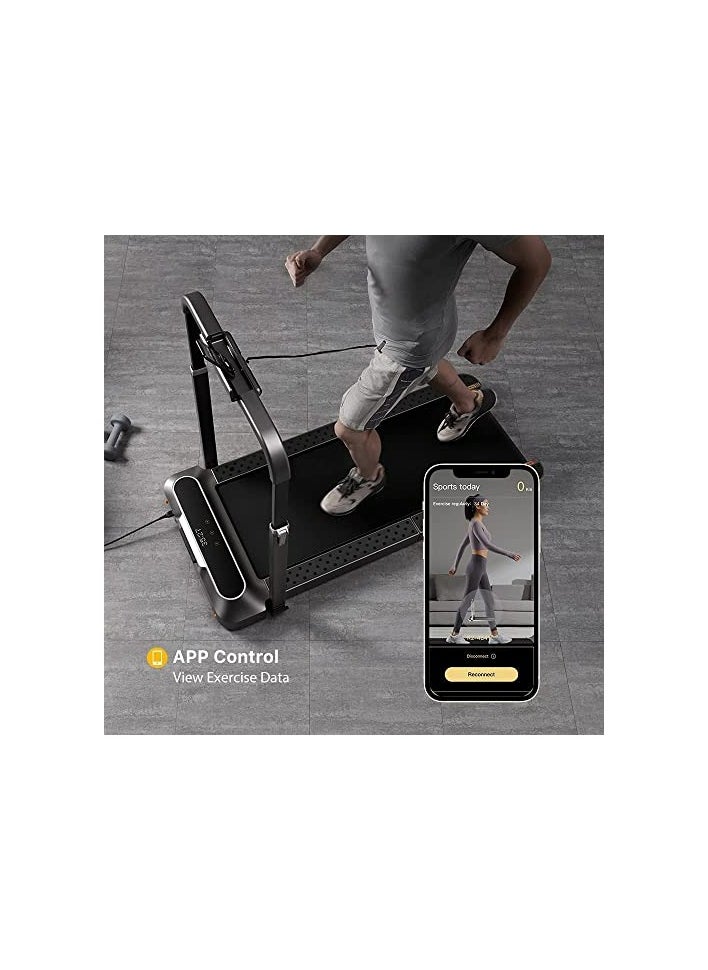 KINGSMITH - Kingsmith WalkingPad R1 Pro Treadmill |180° Folding, Compact, and Quiet Motor for Home & Office Use - Gray - Image 1