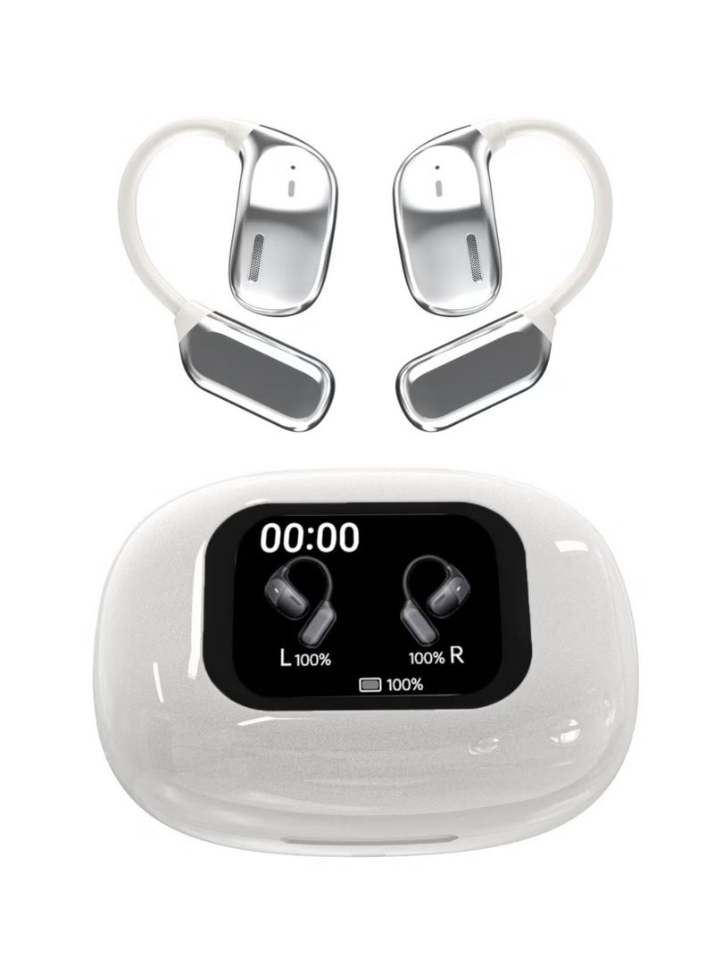 Intelligent Real-Time Translation Wireless Bluetooth Earbuds, HIFI Sound Quality, Ultra-Long Battery Life, Bluetooth 5.4, 150+ Languages Supported, 5-7 Hours Playtime, 60+ Days Standby, Comfortable Silicone Design, UVC Sterilization with 99.9% Effectiveness - Image 1