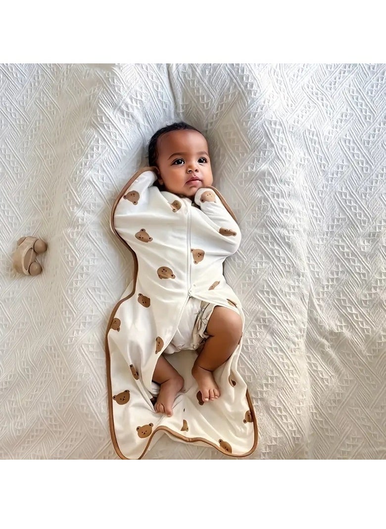Gonice - Baby Anti-Shock Sleeping Bag With Light Zipper, 0 - 3 Years Old - Image 1