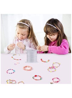 Generic 3-Piece Jewelry Cord Elastic Bracelet Rope Crystal Beading 5x5x4cm  - Image 3