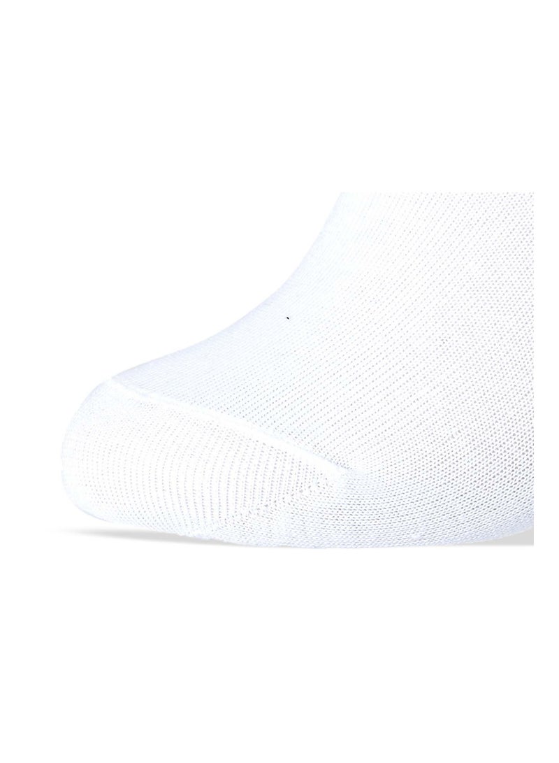 SAM SOCKS Kids Set of 3 Half Long School Plain Socks White size 30-33 EU - Image 4