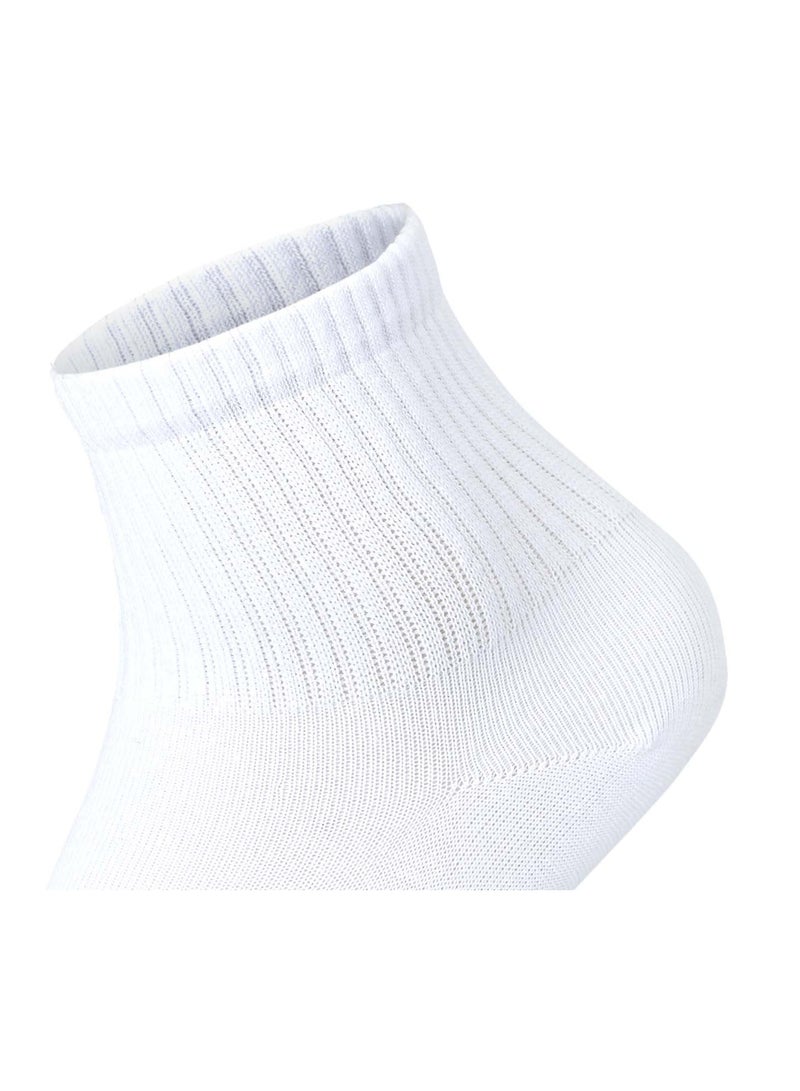 SAM SOCKS Kids Set of 3 Half Long School Plain Socks White size 30-33 EU - Image 3