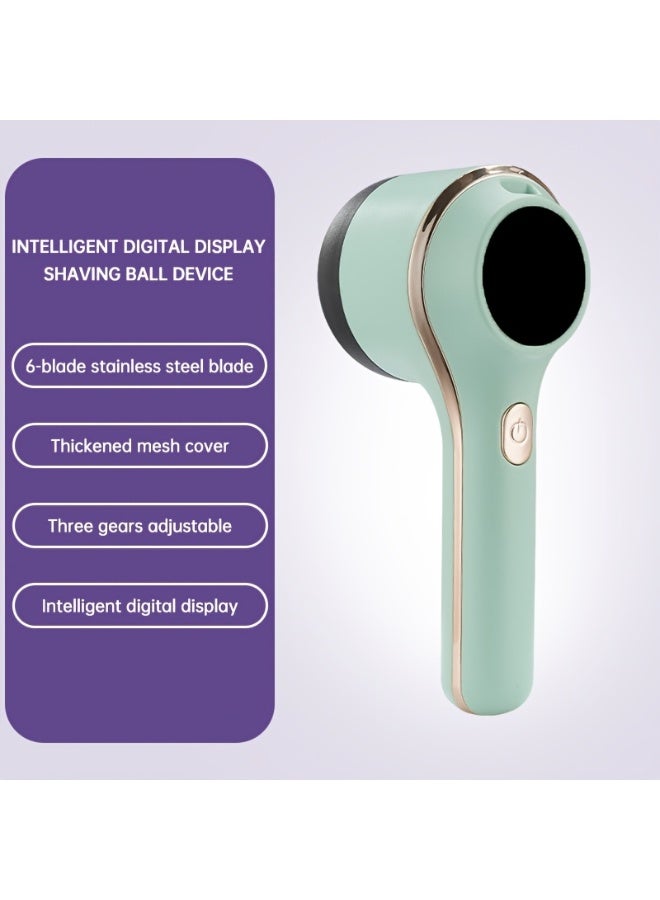 قطعة واحدة، ماكينة حلاقة أقمشة، مزيل الوبر الكهربائي، ماكينة حلاقة سترات قابلة لإعادة الشحن عبر USB، ماكينة حلاقة كهربائية للوبر، مزيل للوبر، مزيل للوبر، أداة تشذيب كرات الشعر المحمولة للملابس، الفراش، الأثاث، السجاد، الأريكة، مستلزمات التنظيف، أدوات التنظيف - Image 1