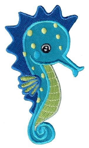 PatchMommy Seahorse Patch, Iron On/Sew On - Appliques for Kids Children - Image 5