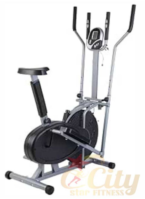 City Stars Elliptical Magic With Multiple Resistances, 6 Exercises, 3 Levels And A Digital Display