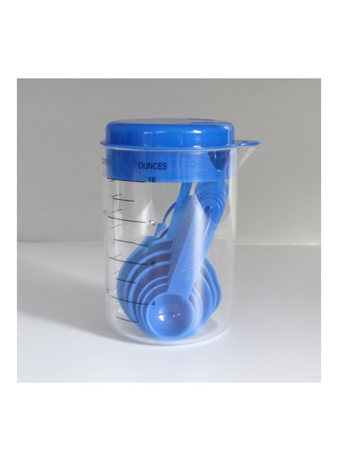 NIBEMINENT 6-Piece Measuring Cup Set with Box Blue  - Image 4