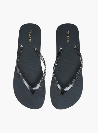 Celeste Women's Textured Thong Slippers