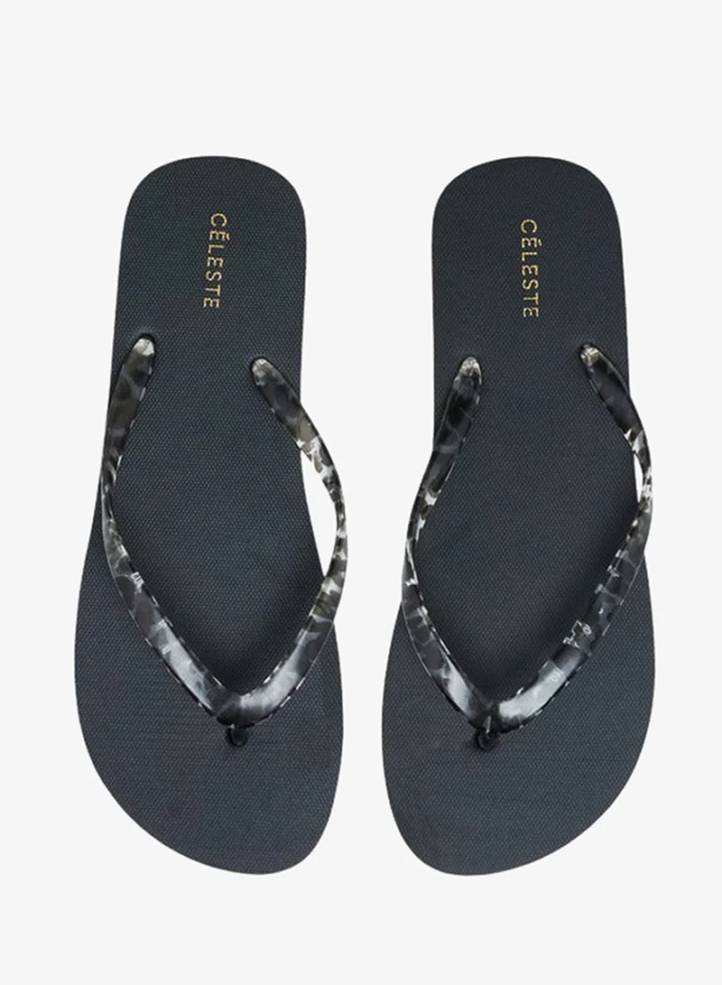 Celeste Women's Textured Thong Slippers