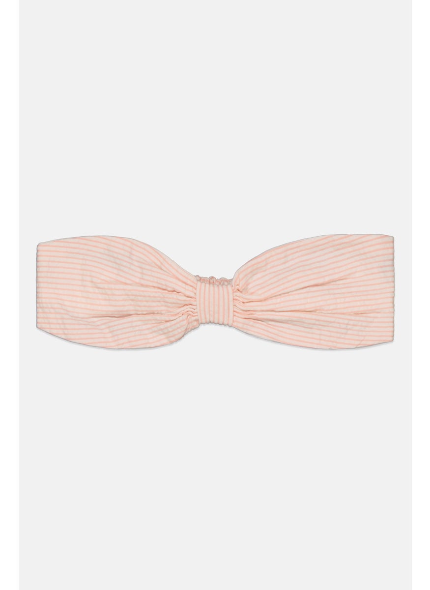 Petit Bateau Kids Girl Hair Bow, Pink  - Image 1