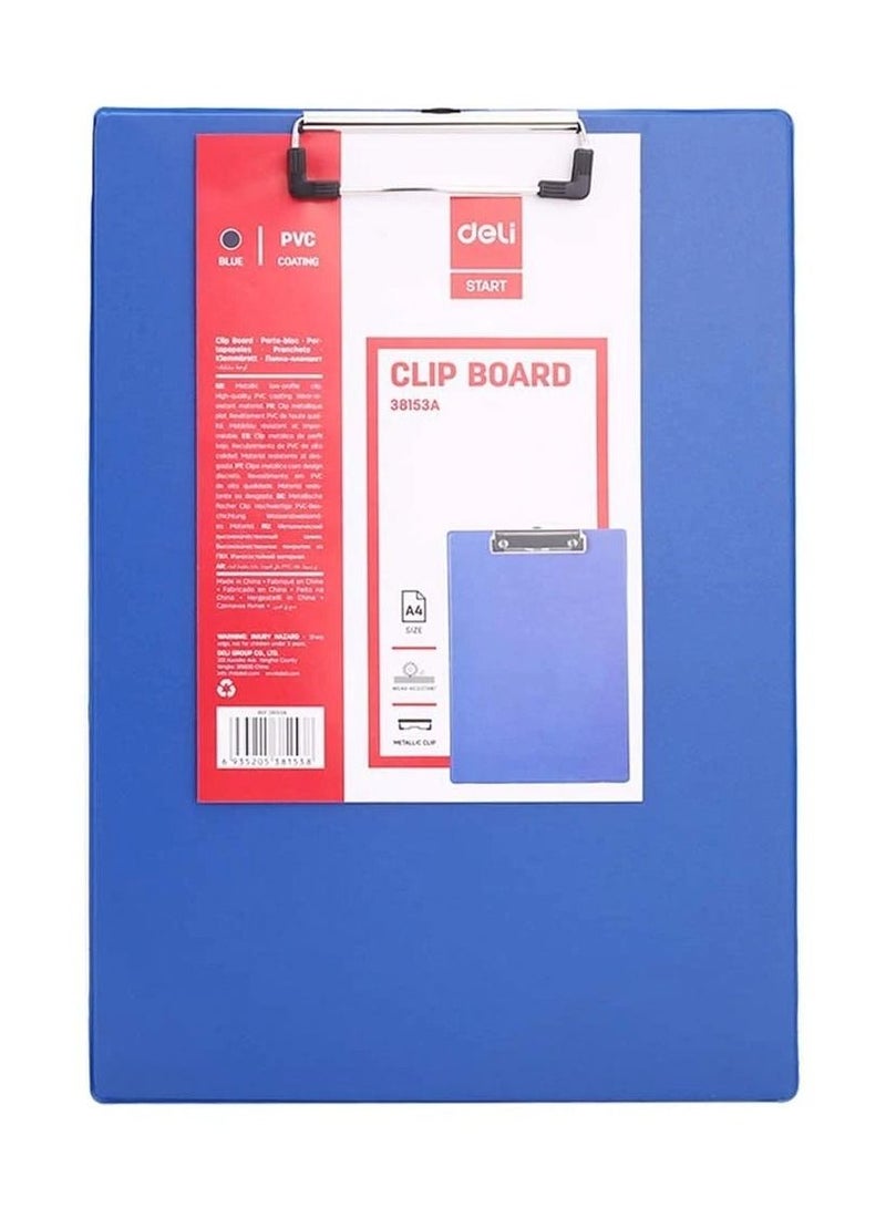 Deli لوح مقاطع بحجم A4 لون أزرق - Image 1