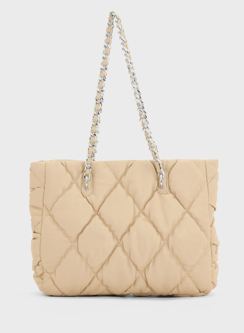 ELLA Quilted Ladies Tote Bag  - Image 2