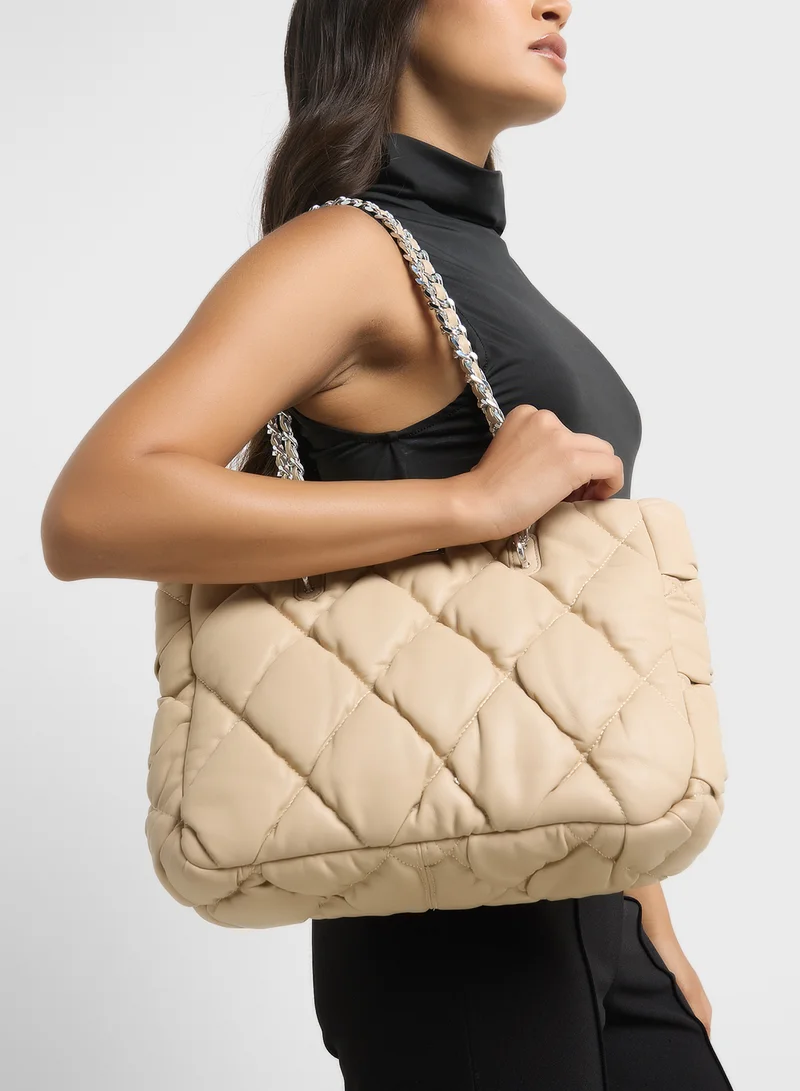 ELLA Quilted Ladies Tote Bag