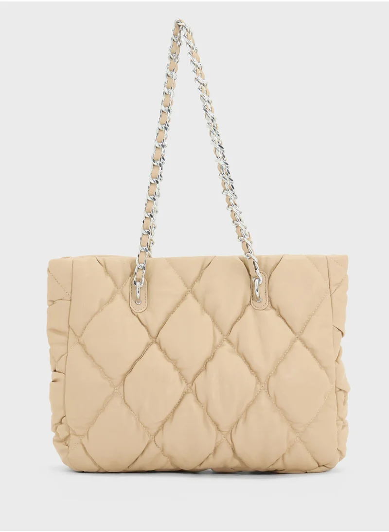 ايلا Quilted Ladies Tote Bag