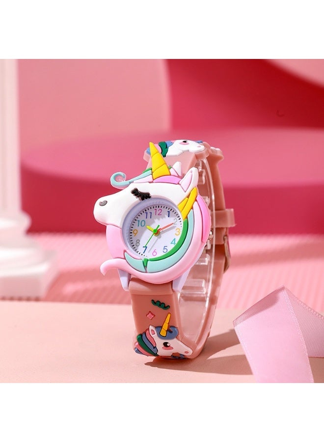 New Silicone Unicorn Children's Cartoon Watch