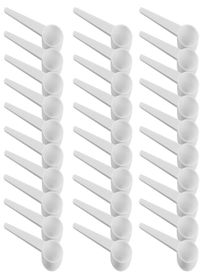 Twdrer 40-Piece 15ml (15cc) Food Grade Plastic Measuring Spoons & Coffee Scoops with Long Handle - Precise Measurement for Coffee, Baking, Spices, Protein Powder, Cooking Essentials - Image 2