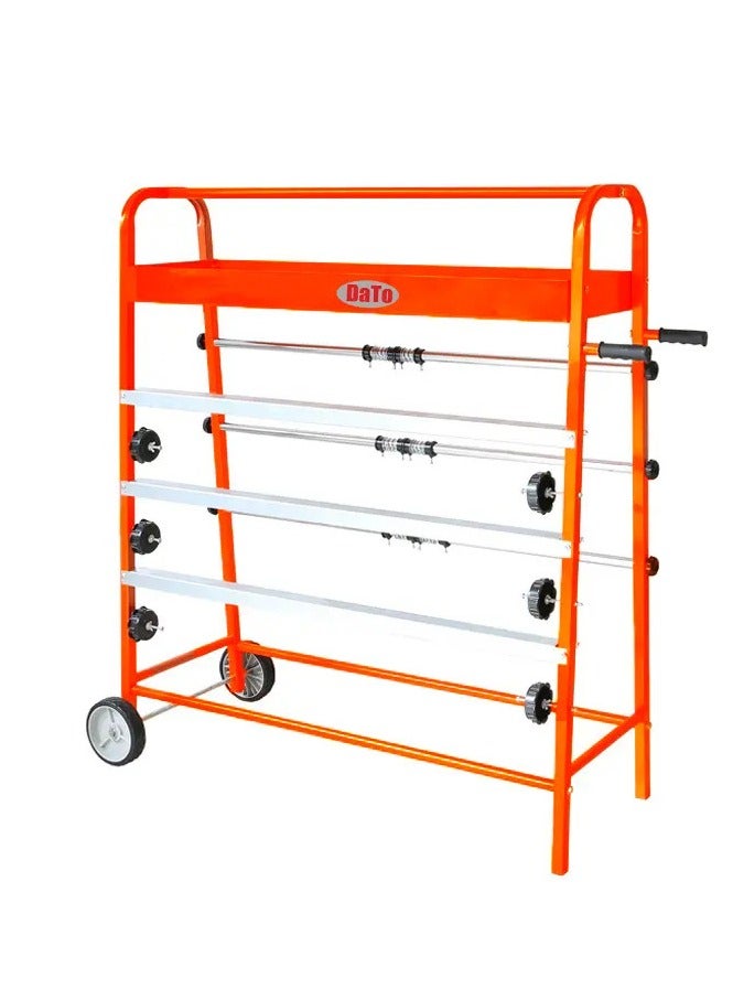 DATO Automotive Auto Masking Paint Paper Tape Dispenser Stand Tool With Wheel - Image 1