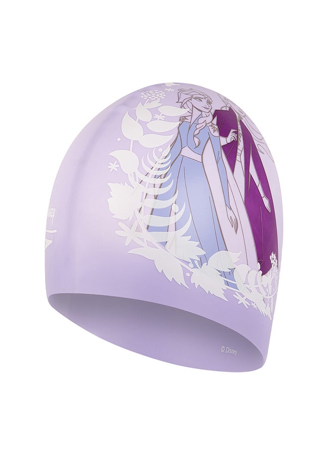 speedo - Kids' X Disney Frozen 2 Swimming Cap Purple Purple - Image 1