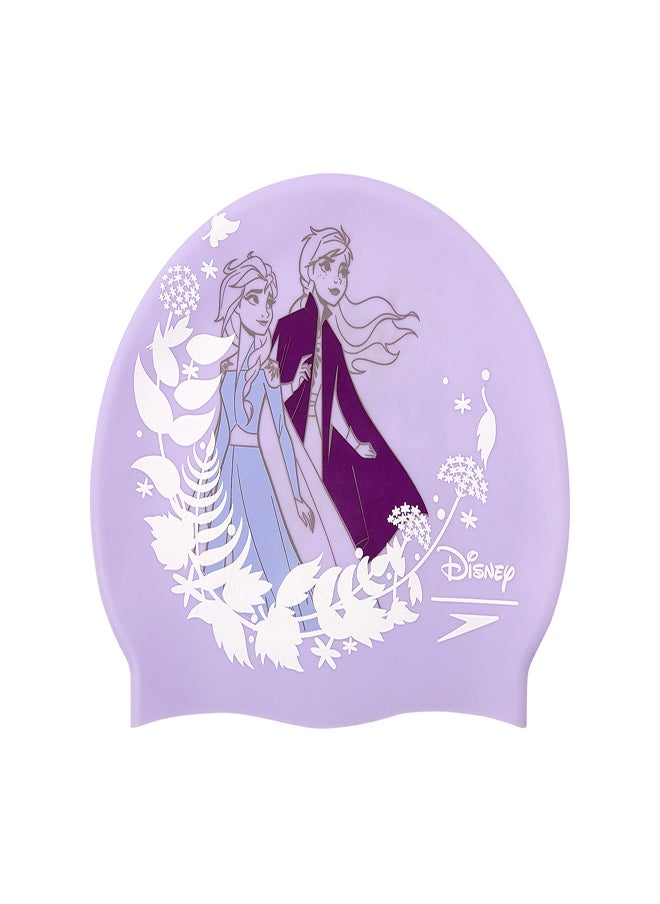 speedo - Kids' X Disney Frozen 2 Swimming Cap Purple Purple - Image 1