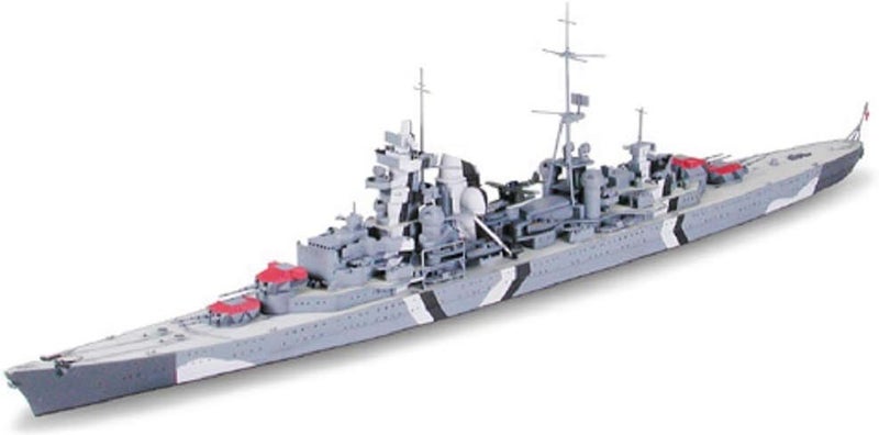 Tamiya 1:700 Scale German Heavy Cruiser Prinz Eugen Model Kit - Image 1
