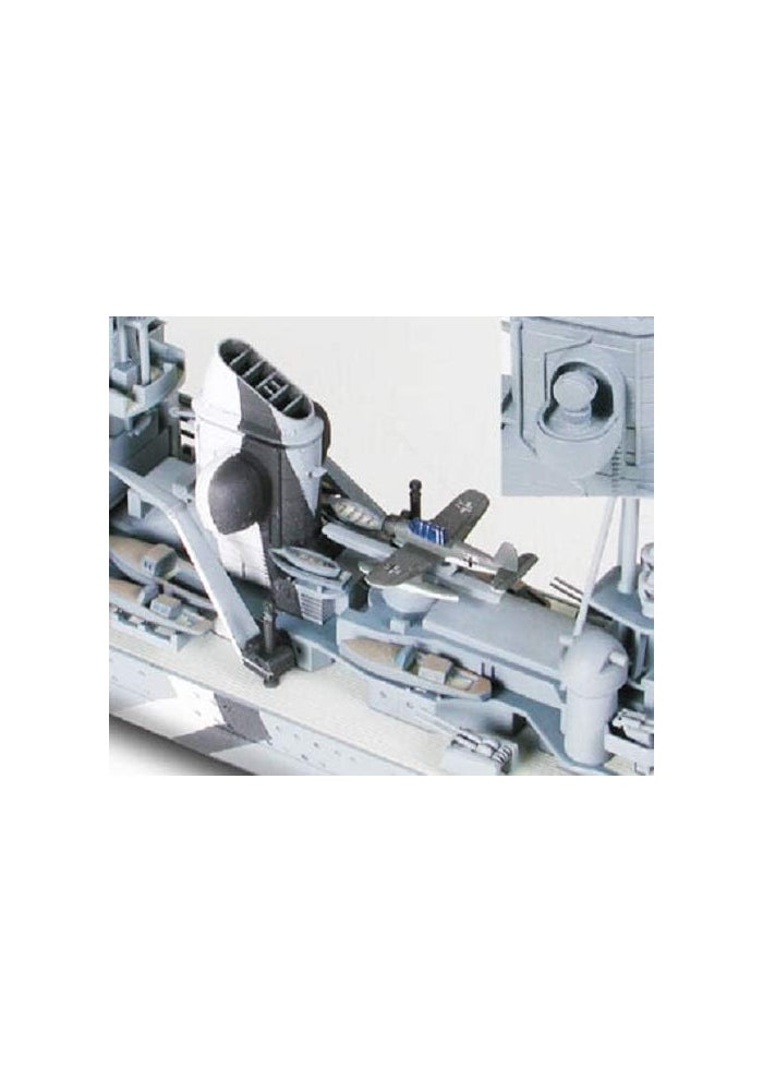 Tamiya 1:700 Scale German Heavy Cruiser Prinz Eugen Model Kit - Image 5