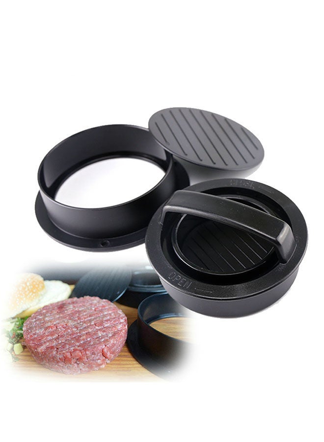 NIBEMINENT Non-Stick Meat Pressing Tool Black 12.5x6.5centimeter - Image 3