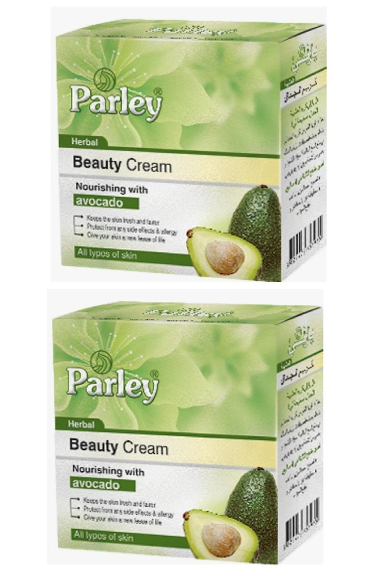 Parley 2 Pieces of Herbal Beauty Cream, which is nourished with avocado