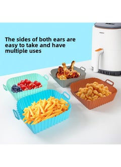 Generic Hot Sale Air Fryer Silicone Baking Pan Baking Pan Silicone Pad Household High Temperature Oven Tray-Specifications:Silicone Hand Clip Single (color Remarks)  - Image 4