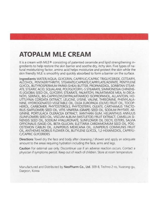 Atopalm, MLE Skin Barrier Cream,  3.4 fl oz (100 ml) - Image 3