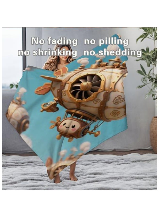 general Flannel thin blanket (warm and comfortable, suitable for sleep, gaming, dust removal and sandproof) 150cm*200cm - 234 - Image 4