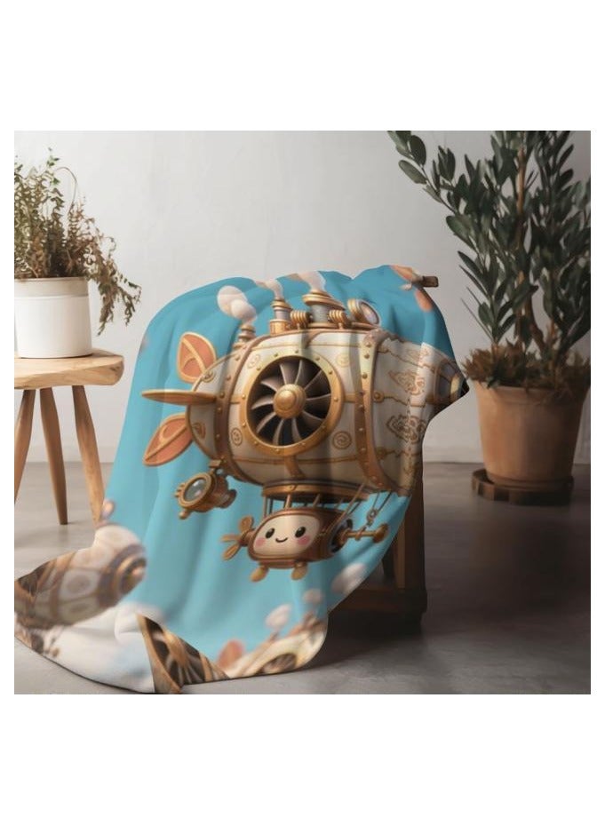 general Flannel thin blanket (warm and comfortable, suitable for sleep, gaming, dust removal and sandproof) 150cm*200cm - 234 - Image 5