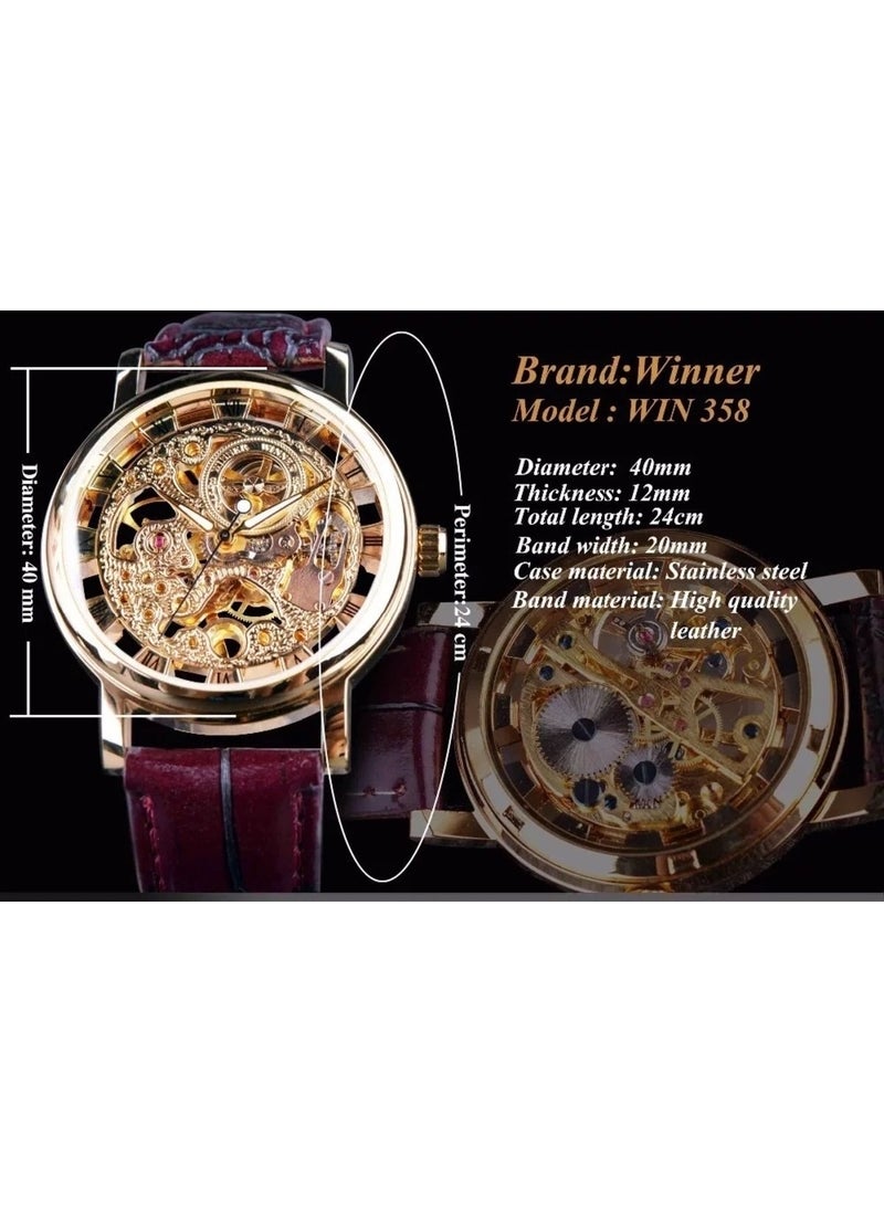 SEWOR - Original Automatic Mechanism Internal Functions Active Men's Wristwatch.11221 - Image 1