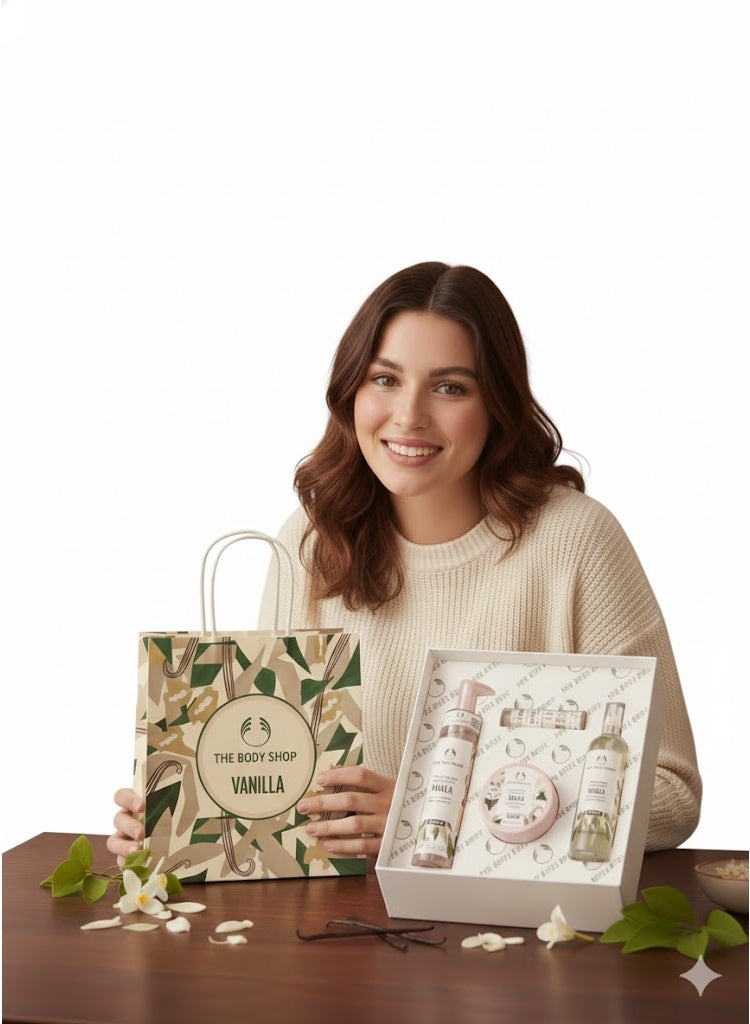 ذا بودي شوب بوكس Vanilla THE BODY SHOP الأصلـي 100% –  أحلى رائحة بناتي ممكن تشميها - Image 1