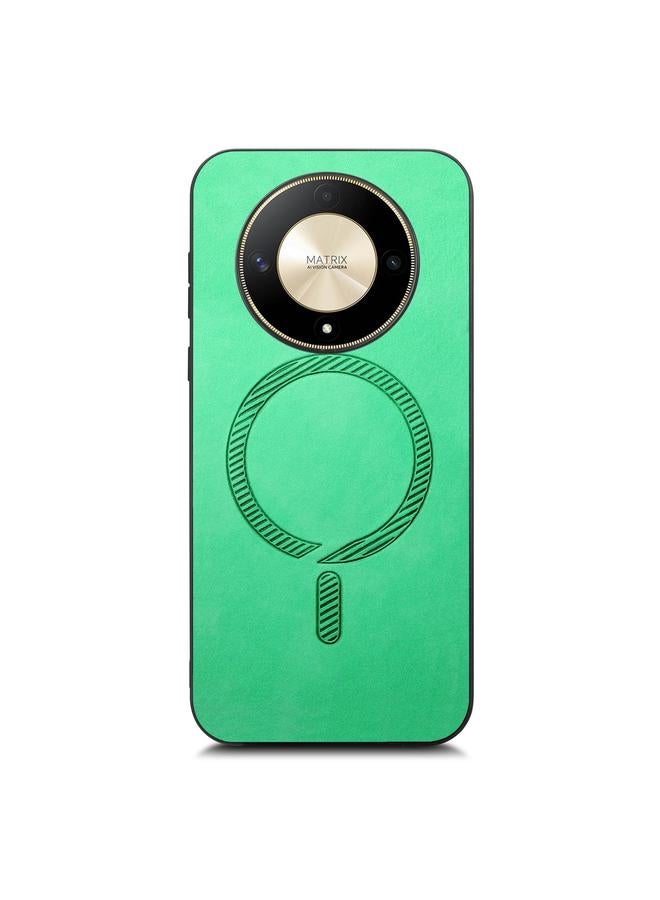 S-TOP Case For Honor Magic6 Pro 5G Retro Magsafe Magnetic PU Back Cover Phone Case - Image 3