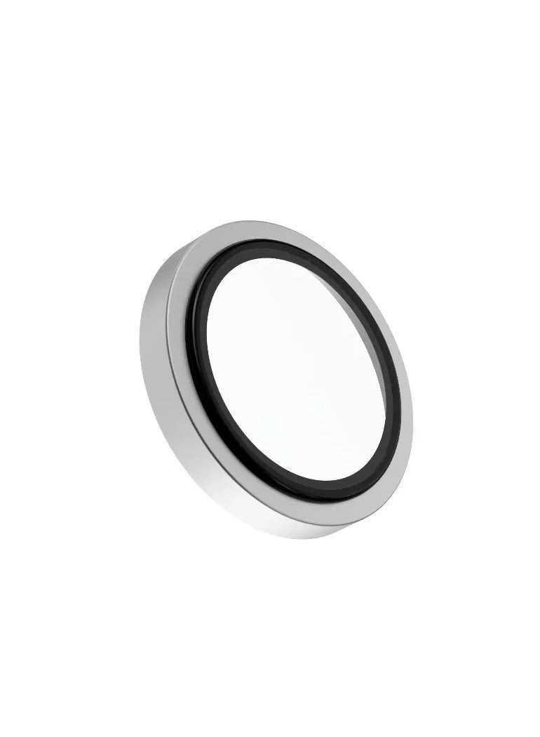 LEVELO iPhone 17 Lens Protector / Scratch Resistant / Lucent Duo Lens Protector With 99% Transmittance / Lens Protector with 2x Titanium Alloy - Silver - Image 2