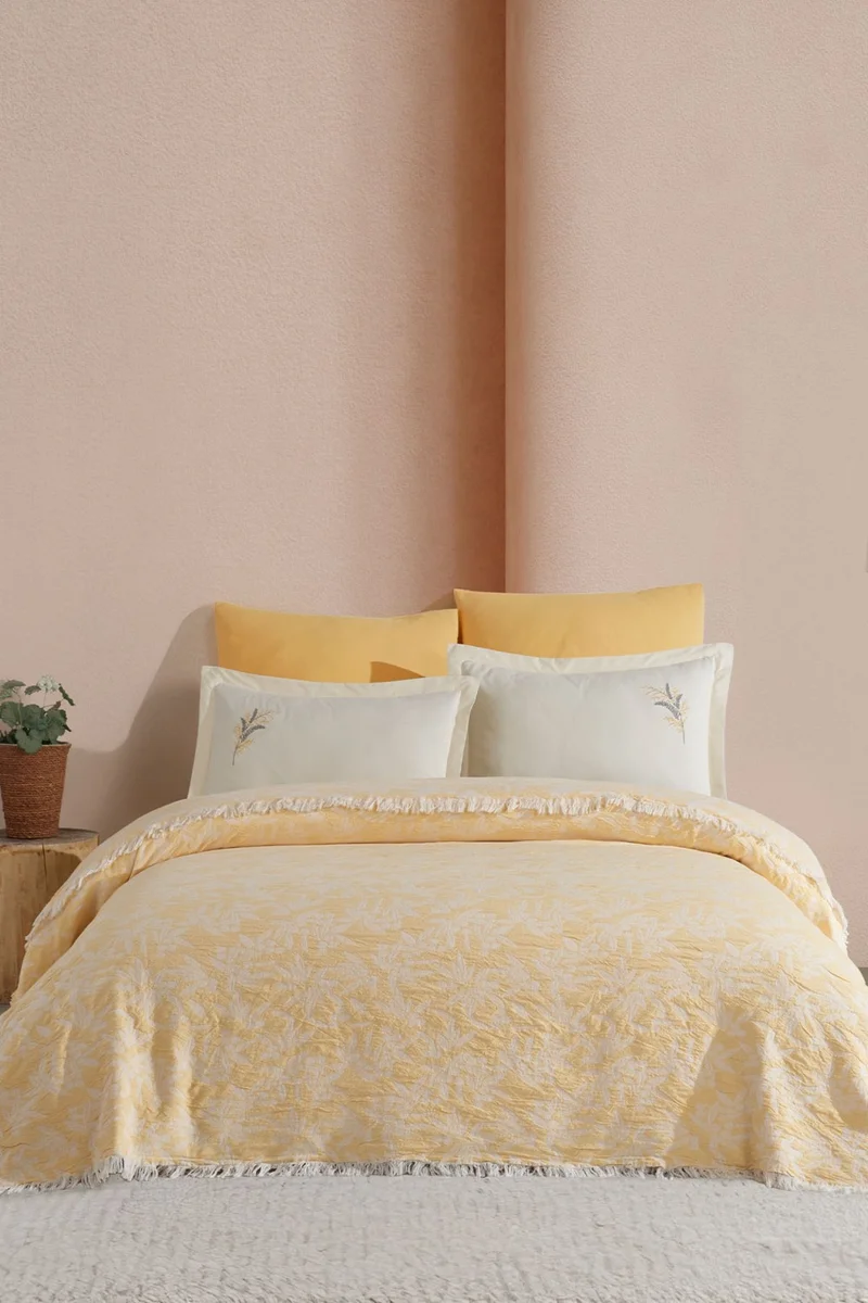 ايلارت Natural Series Tina Bedding Set 6 Piece Yellow