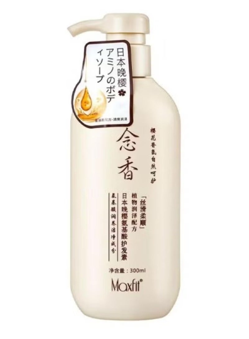 MAXFIT Japanese Shampoo Original For Hair Growth Preventing Hair Loss And Removing Dandruff 300 Ml - Image 1