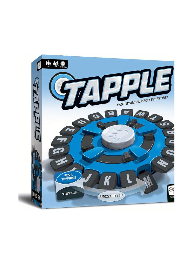 Tapple Game Think Words Game Tapple Word Game Fast Word Challenge Game Letter Game with Timer Fast Paced Family Board Game Educational Game Ideal for All Ages - pzsku/Z771B22FA2CA8F03F20F1Z/45/_/1731404795/bb254350-7dbb-4e2d-a7ae-1665f689cee7