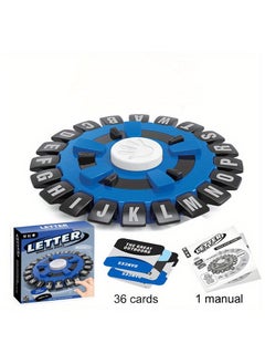 FLYHSO Tapple Game Think Words Game Tapple Word Game Fast Word Challenge Game Letter Game with Timer Fast Paced Family Board Game Educational Game Ideal for All Ages  - Image 5